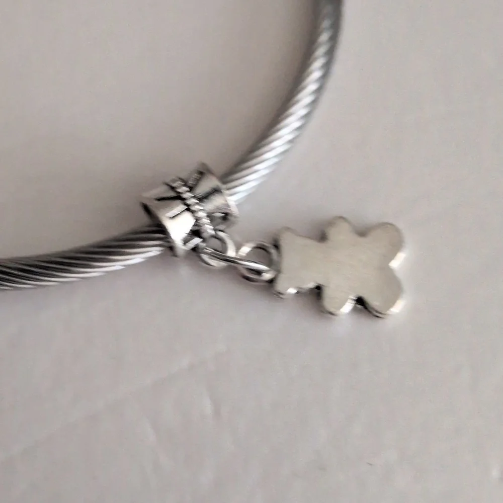 Silver‎ Bear Dangle Charm for Pandora Style Bracelet